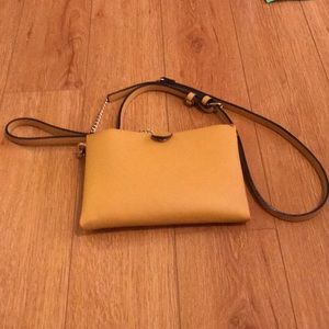 Faux leather clutch by A New Day